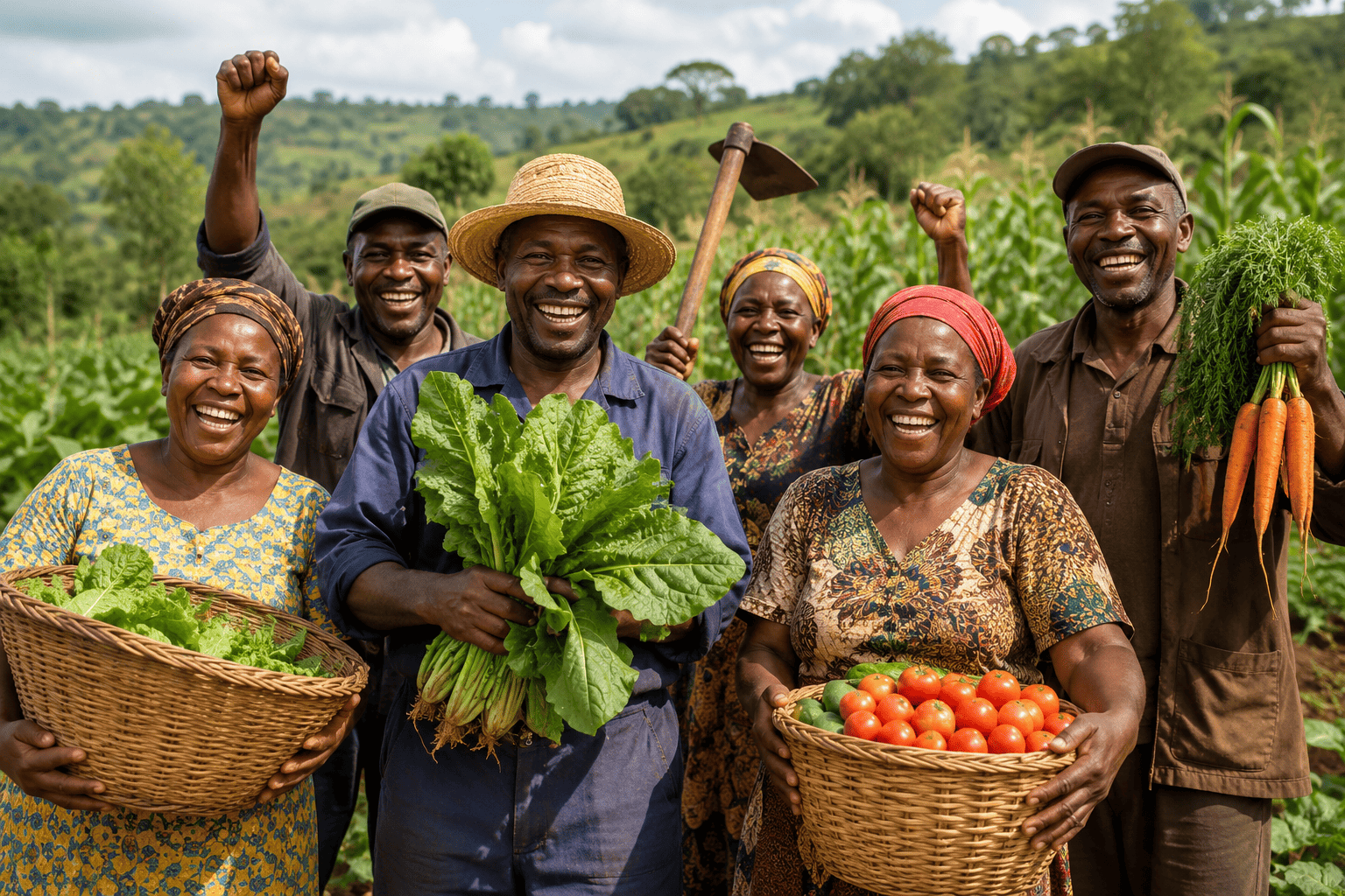 Happy Farmers